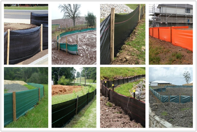 Back PP Silt Fence for Garden